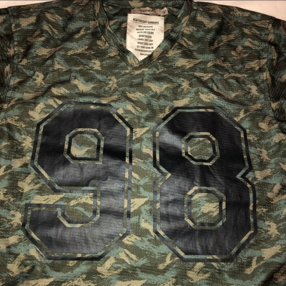 Diamond Supply DMND # 98 Green Camo Jersey - Picture 3 of 7